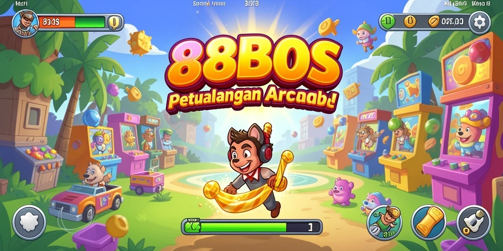 Tampilan gameplay 88BOS yang seru dan dinamis.