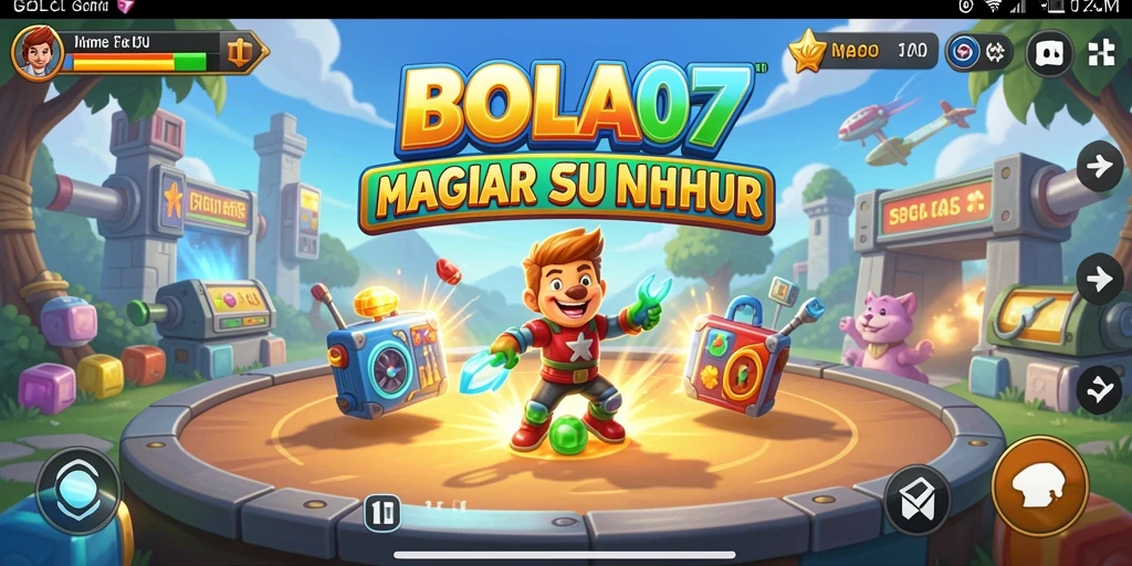 Tampilan gameplay BOLA07 yang menegangkan dan penuh aksi.