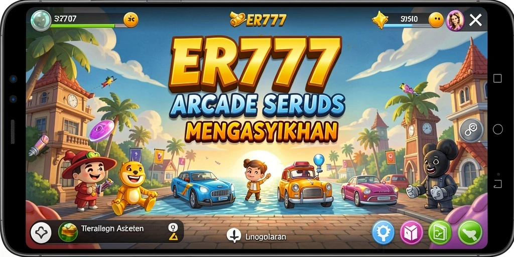 Screenshot gameplay ER777 yang menunjukkan aksi seru dan tantangan Arcade.