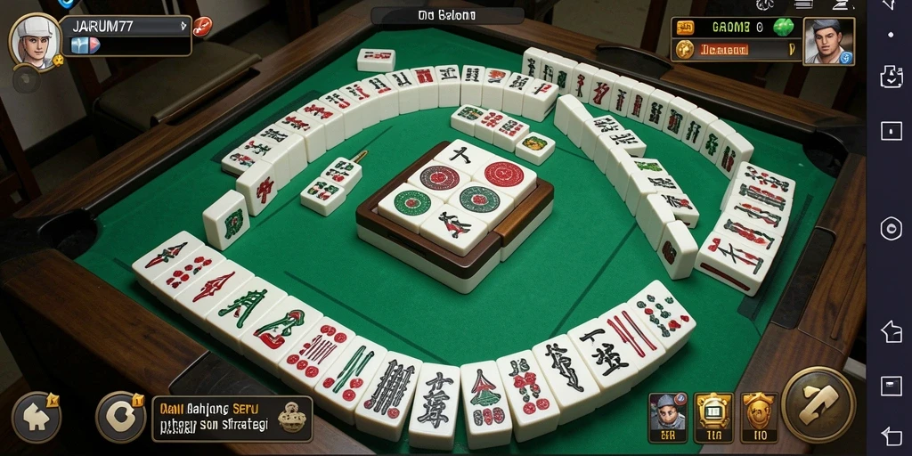 Tampilan gameplay seru di JARUM77 yang menantang.
