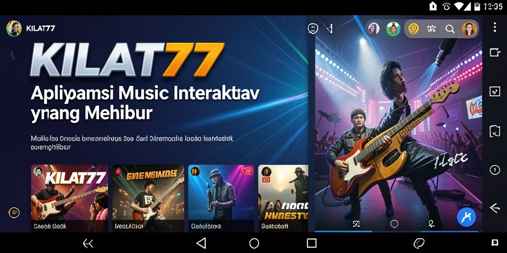 Screenshot gameplay KILAT77 yang menunjukkan tantangan musik yang seru.
