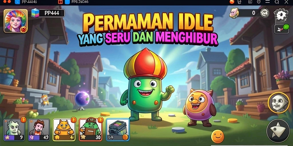Tampilan gameplay PP444 yang memikat dan seru.