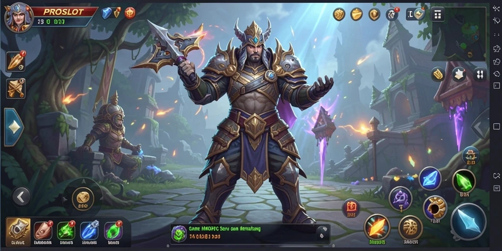 Gameplay menarik PROSLOT dengan grafis memukau dan karakter berbeda.