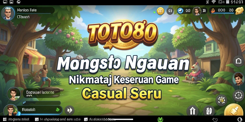 Tampilan gameplay TOTO80 yang menyenangkan dan interaktif.