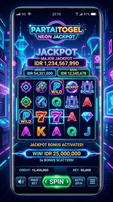 Proses pengunduhan aplikasi di partaitogel yang mudah.